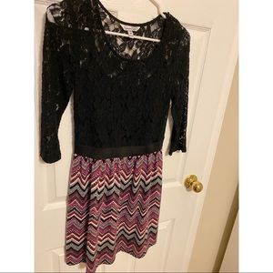 Speechless dress. Size: medium (juniors) multicolored